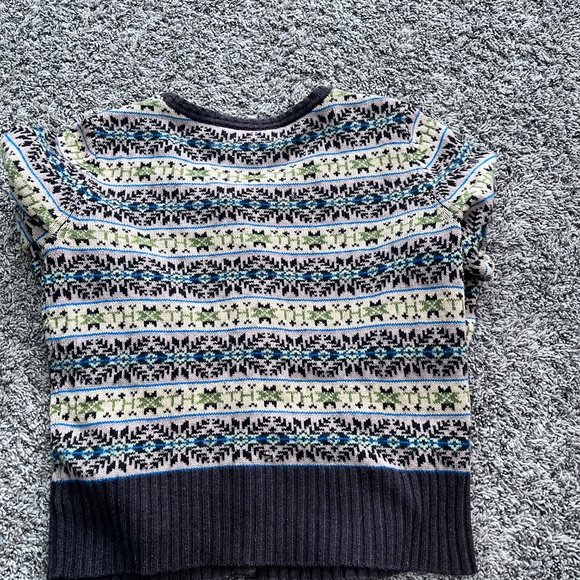 Tommy Hilfiger Classic Faire Isle 90’s cardigan - SZ L - Picture 6 of 6